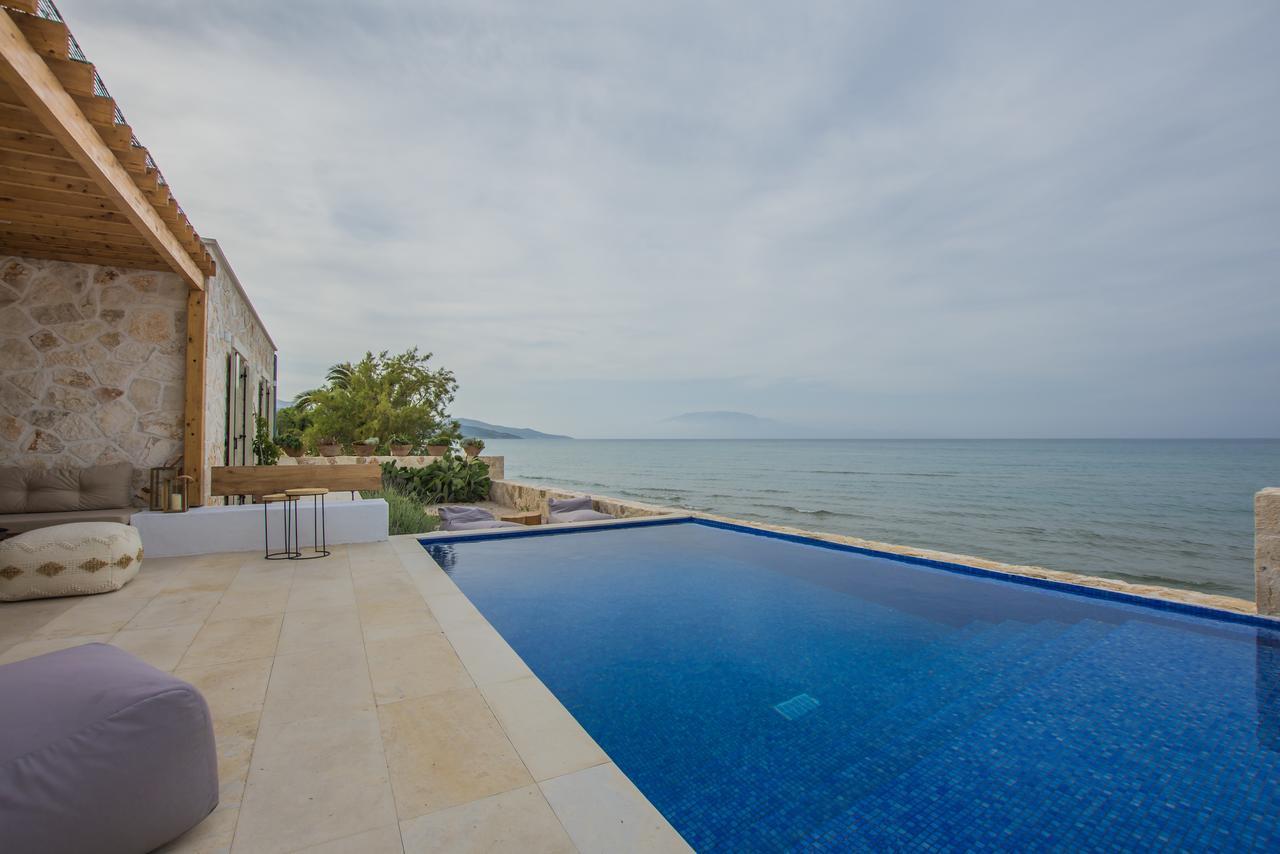 Niova Villa - Seafront, Private Pool And Ionian Sea Views, By Zantewize Аликес Экстерьер фото