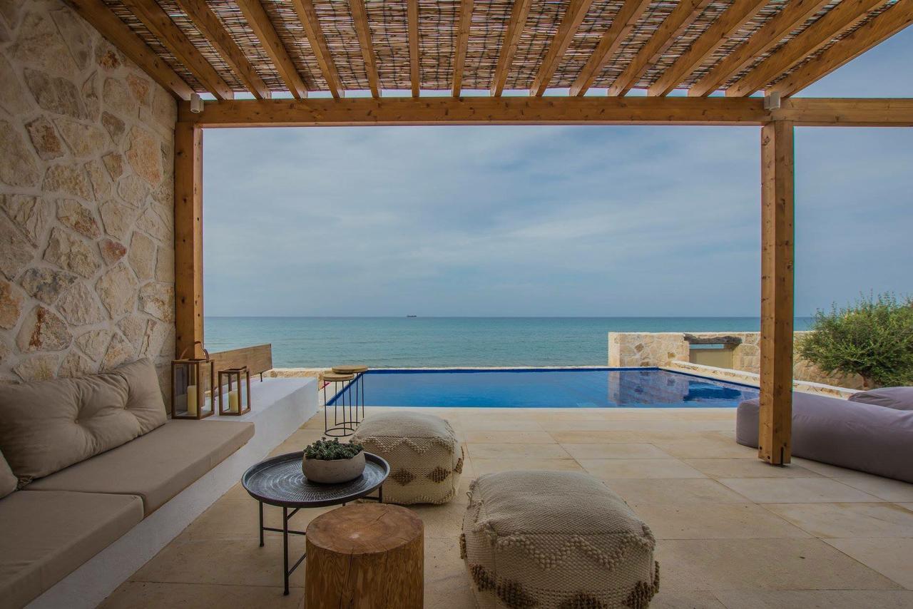 Niova Villa - Seafront, Private Pool And Ionian Sea Views, By Zantewize Аликес Экстерьер фото
